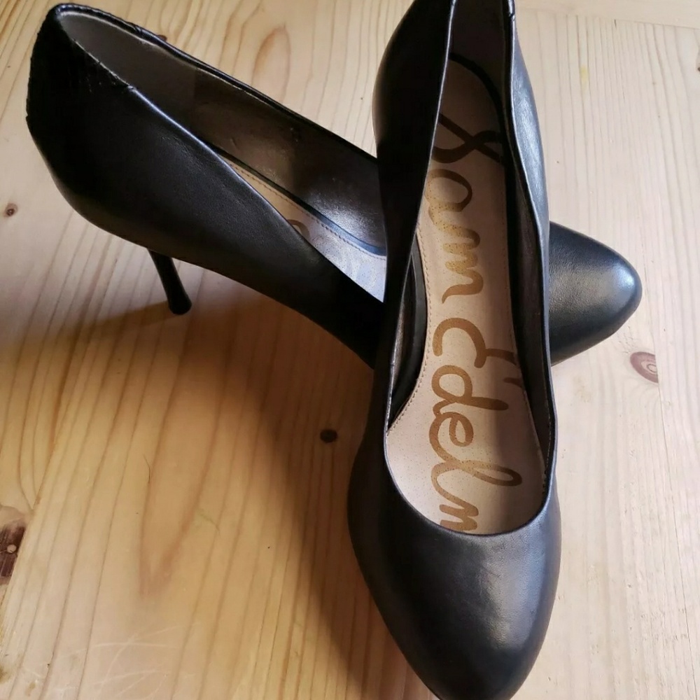 Sam Edelman Black Heels 9.5 Camdyn Pumps
